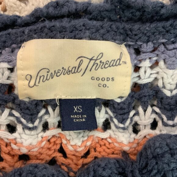 Universal Thread Open Knit Striped Tank Top XS - Picture 10 of 10